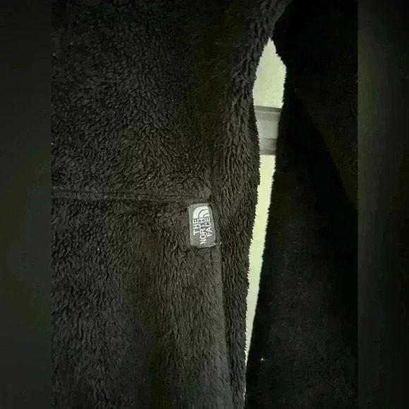 The North Face women’s Fuzzy Quarter Zip Jacket Black Size XS - Picture 3 of 6